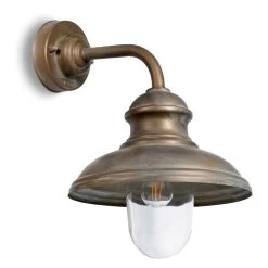 Little Mill Applique Vintage D'extérieur En Laiton