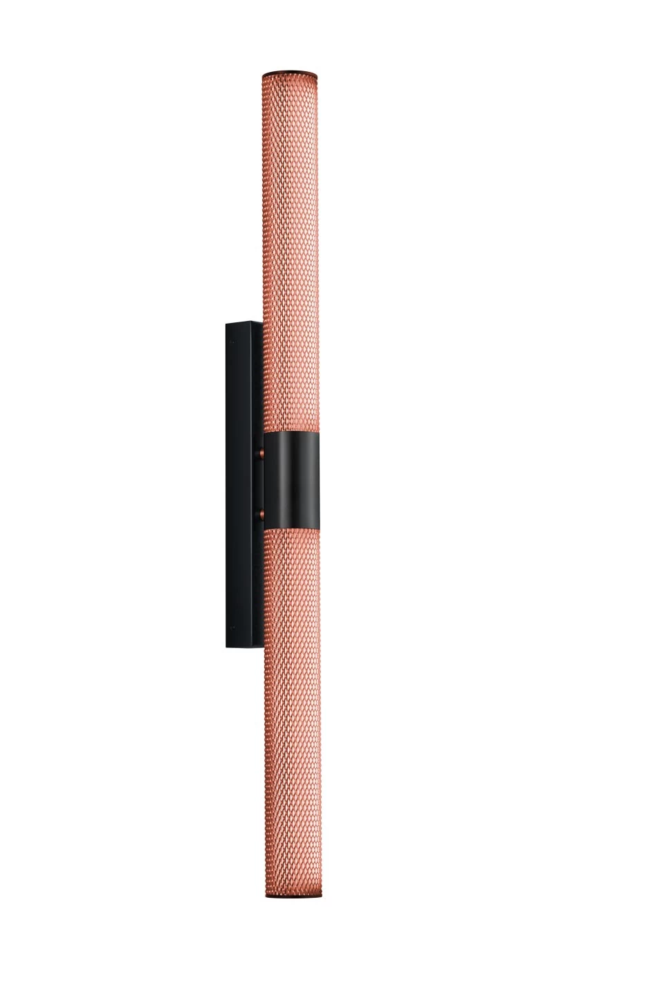 Longue Applique Tube Cuivrée à éclairage LED