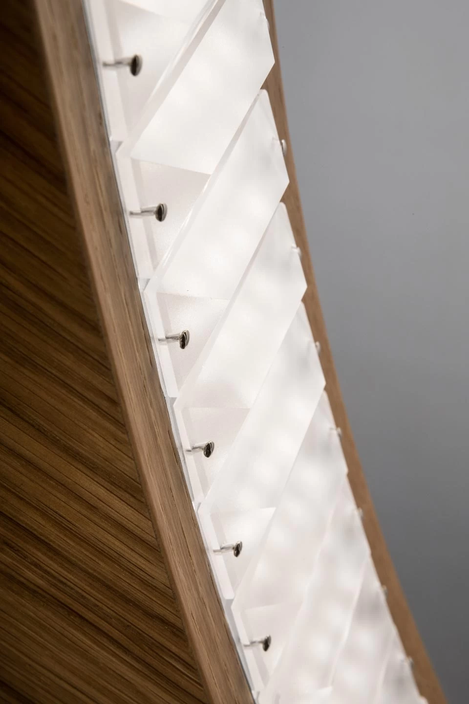 Libe Ellipse Suspension Ovale En Bois Wengé – Image 2