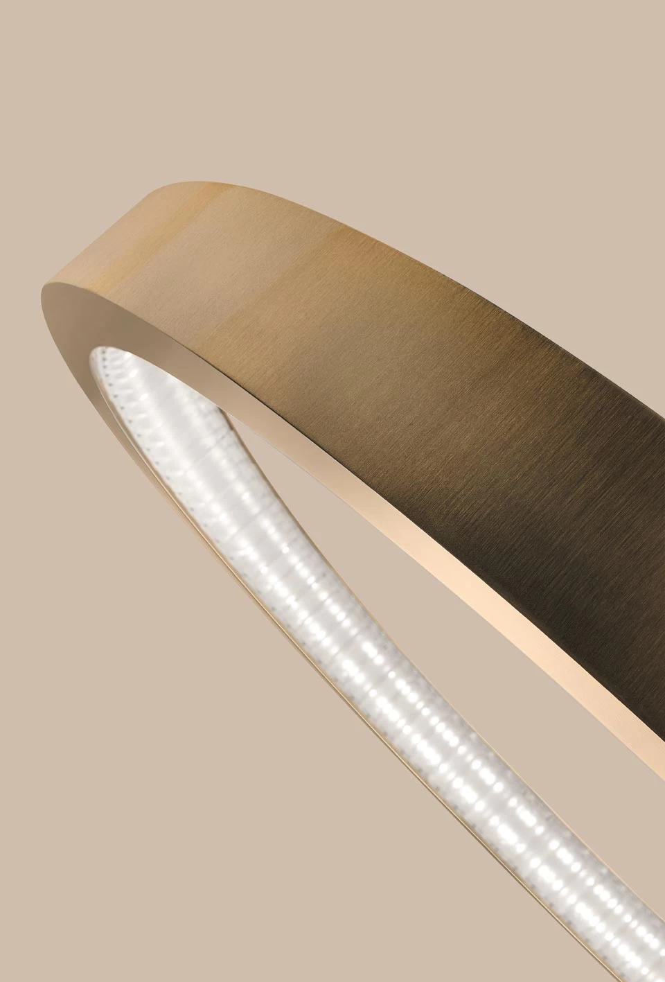 Libe Ellipse Suspension Ovale En Bois Wengé – Image 3