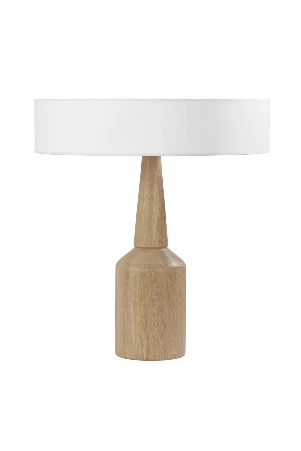 Anna Belle Lampe En Bois à Abat-jour Large – Image 3