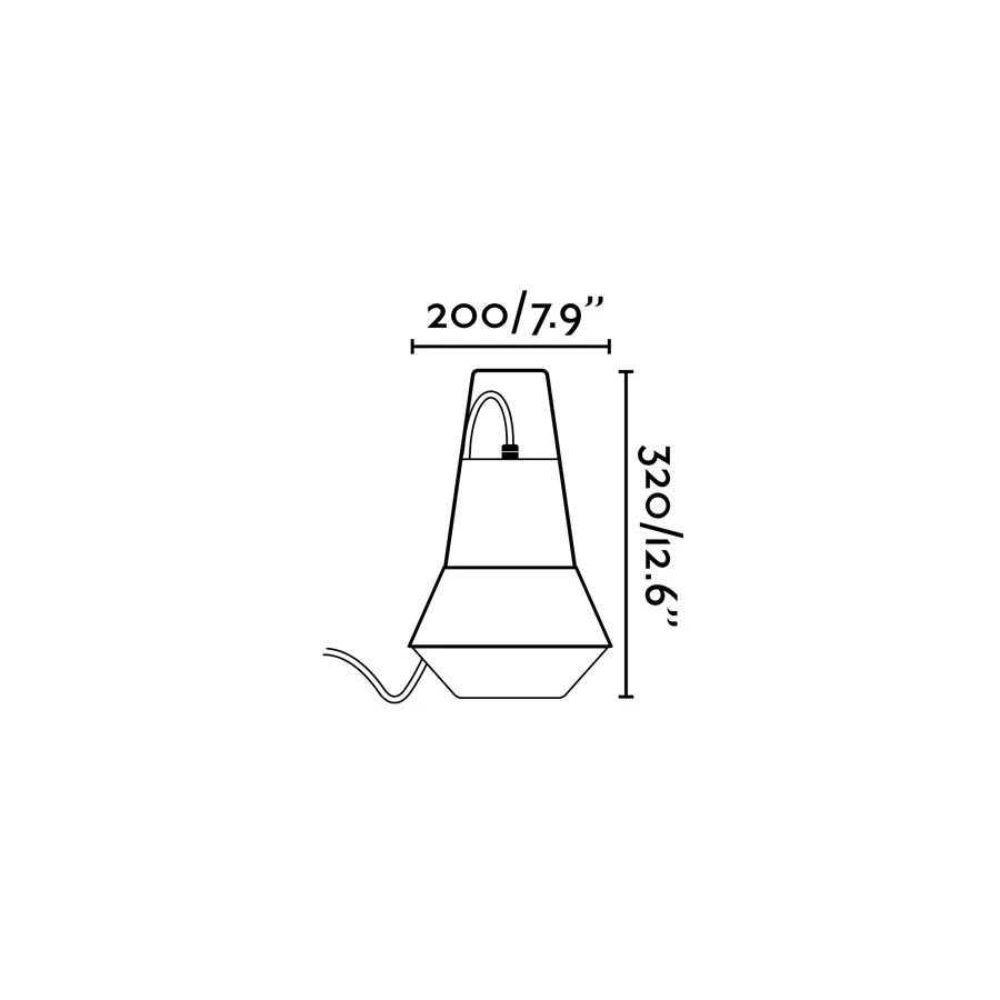 Cat Petite Lampe Baladeuse D'extérieur En Aluminium Noir – Image 5