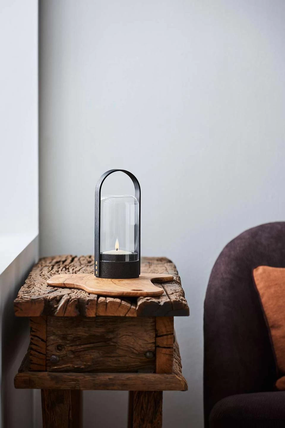 Le Klint Candelight Lanterne Sans Fil En Chêne Noir – Image 3