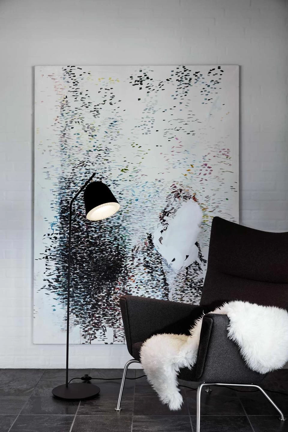 Le Klint Cache Lampadaire En Cloche Noire – Image 3