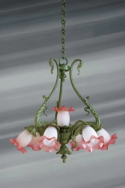 Lustre Art Nouveau 7 Lumières