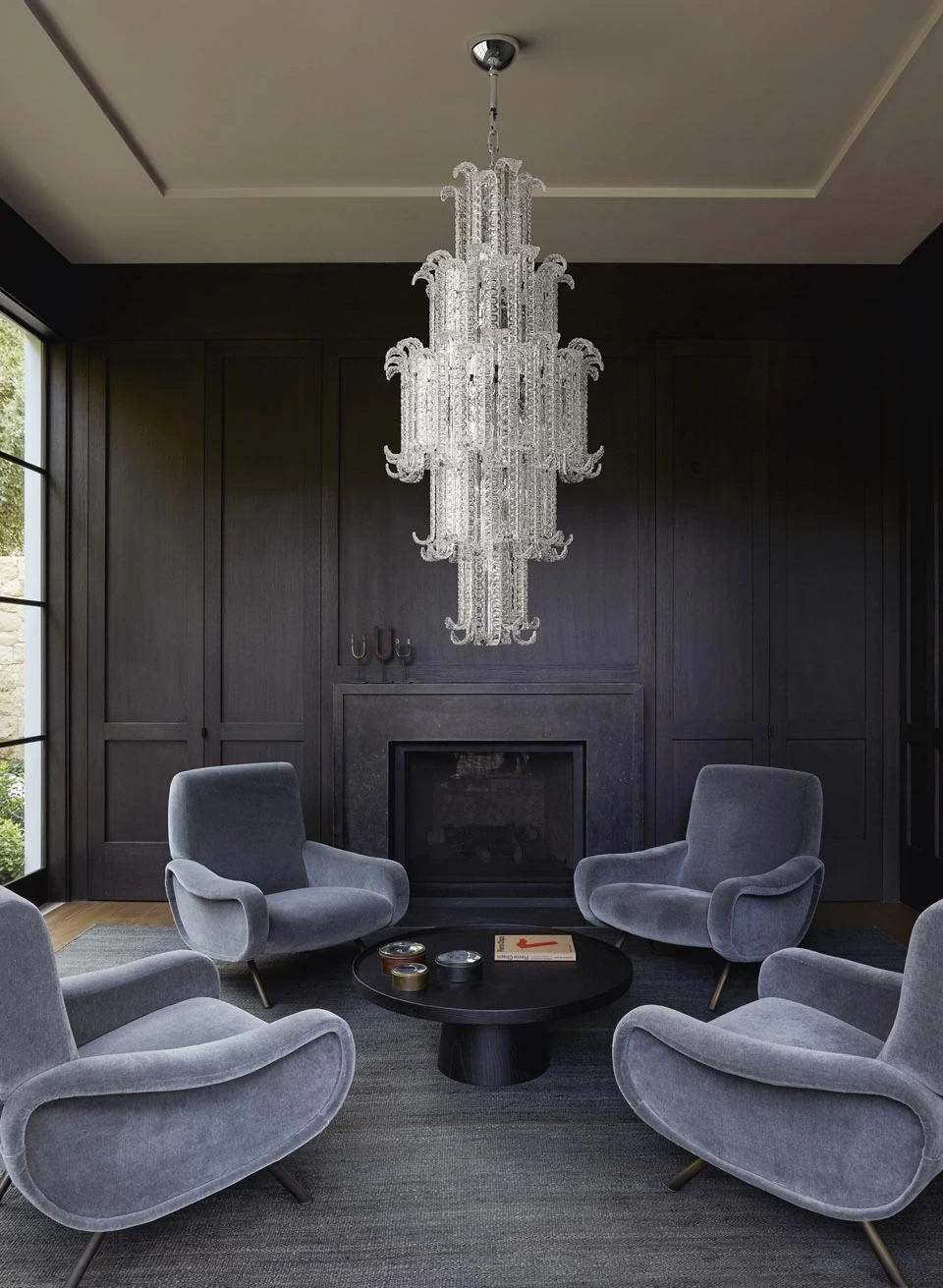 New Felci Lustre Art Déco En Cristal De Venise 18 Lumières – Image 4