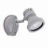 Mini Project Applique Extérieur Aluminium Design Gris Orientable