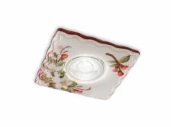 Pescara Spot Encastré Carré En Céramique