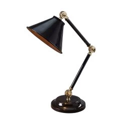 Petite Lampe De Bureau Noire Provence