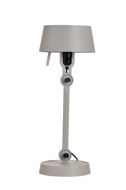 Petite Lampe De Table En Acier Gris Style Industriel Bolt
