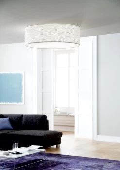 Plafonnier Blanc 60cm