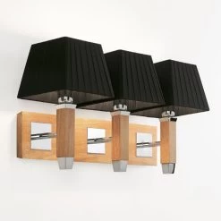 Prisma Chêne Applique Triple