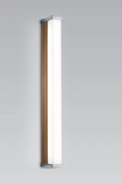 Pure Wood Applique De Salle De Bains En Bois Zebrano 60cm