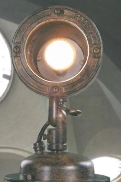 Spot LED Extérieur Patine Rouille