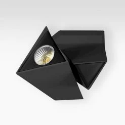 Spot- Plafonnier Noir Mat Kite