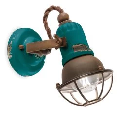 Spot Vert Aqua En Céramique écaillée