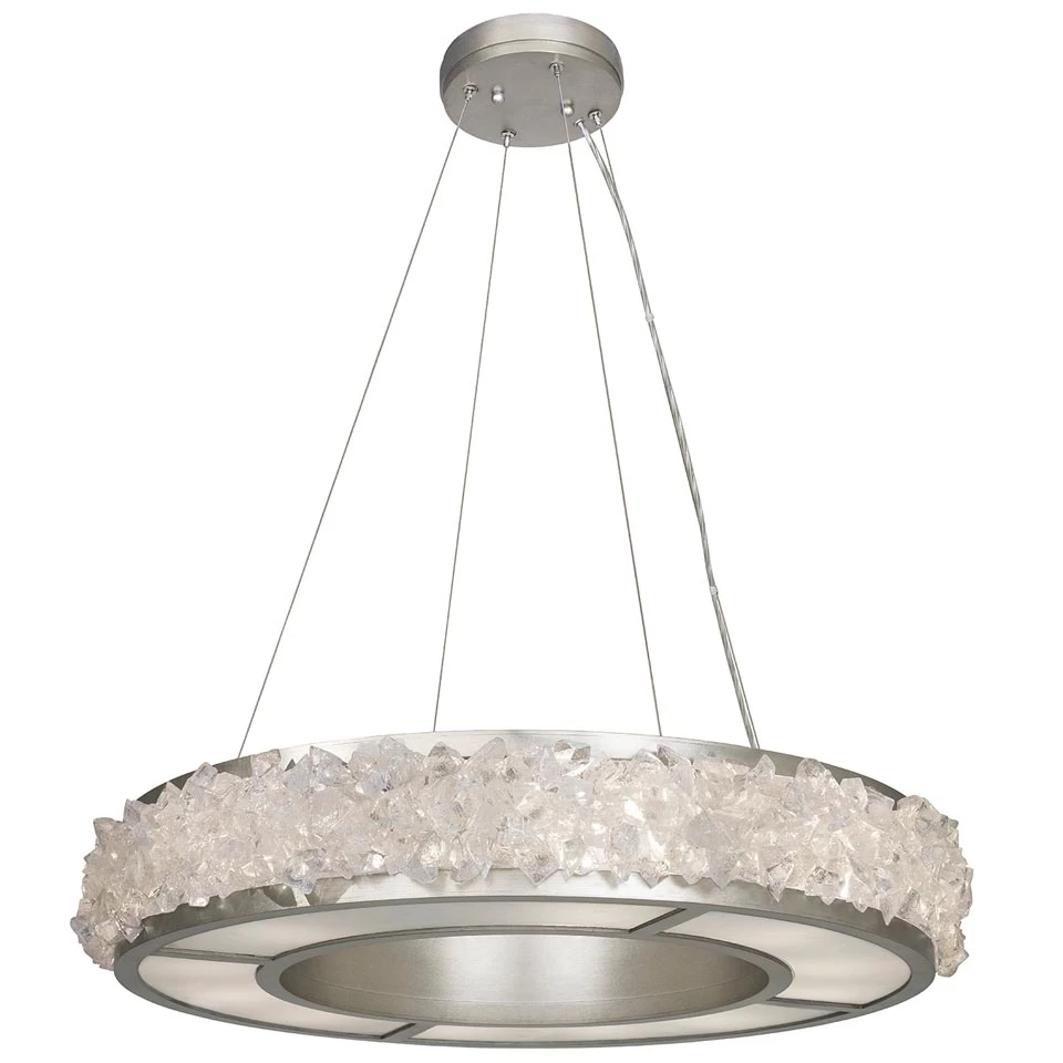 Suspension Anneau Argent Artic Halo