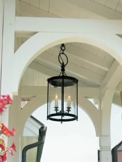 Suspension D'extérieur En Fer Forgé