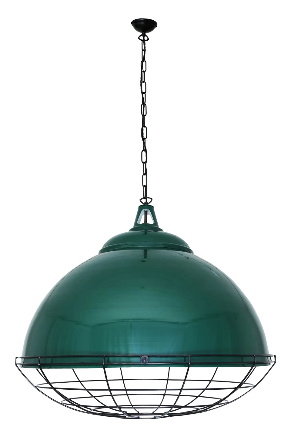 Suspension Industrielle Vert Aqua Brussels