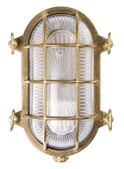 Tortuga Applique D'extérieur Hublot Ovale Verre Transparent