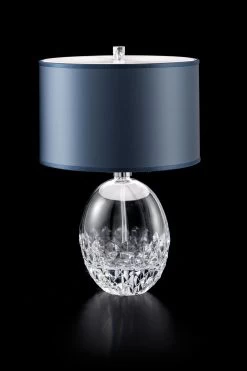 Verbena Lampe De Table En Cristal Sculpté