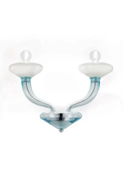 Windsor Applique Contemporaine épurée En Cristal Aquamarine