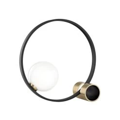 Zena Lampe De Table Minimaliste Dorée Et Noire